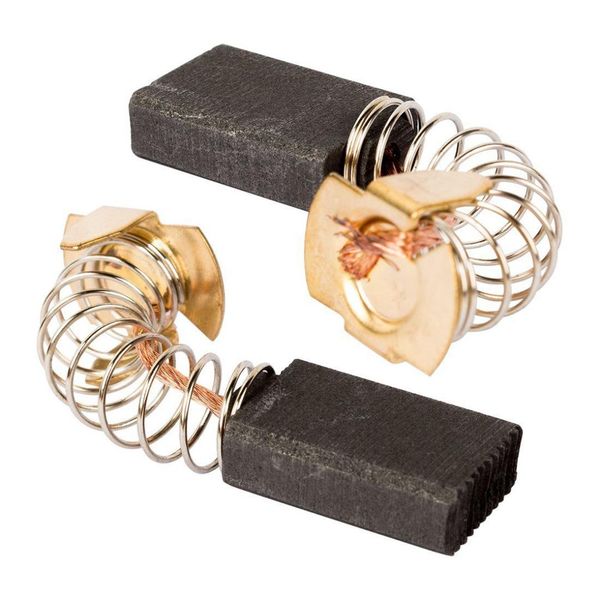 hlzs-carbon + stainless steel motor brush 16mm x 11mm x 5mm - 2 pieces