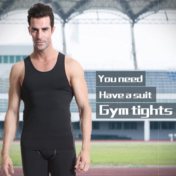 mens compression fitness tights running set wicking sport suit sleeveless vest t-shirt+pant tracksuit gym men's sportswear, Black;blue
mens compression fitness tights running set wicking sport suit sleeveless vest t-shirt+pant tracksuit gym men's sportswear, Black;blue