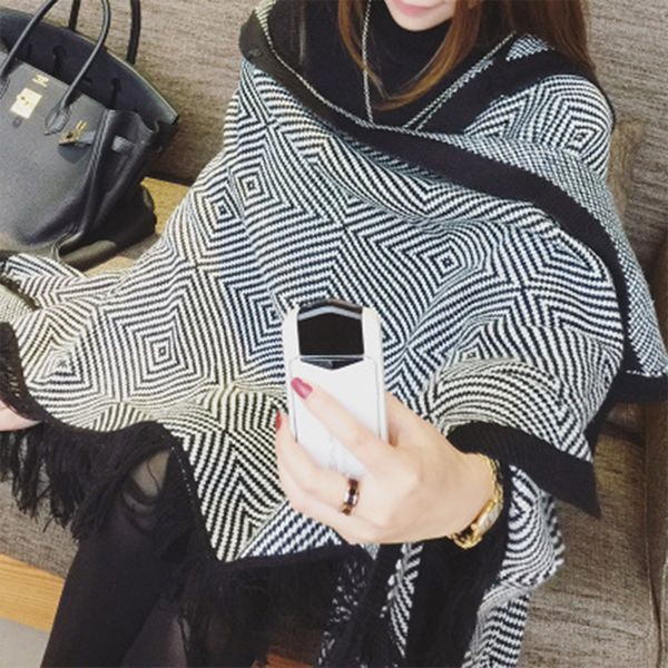 korean fashion new arrival fresh soft geometrical scarf warm comfortable fashion elegant temperament wild trend dual-use shawl
korean fashion new arrival fresh soft geometrical scarf warm comfortable fashion elegant temperament wild trend dual-use shawl
