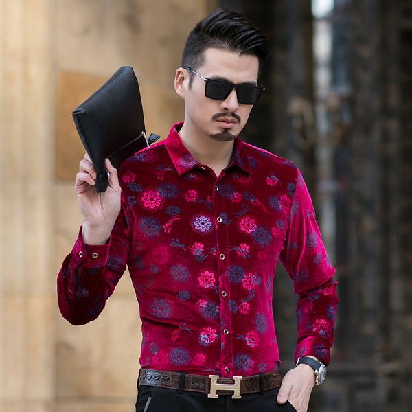 men's casual shirts hawaiian men shirt brand rose floral print streetwear slim fit long sleeve turn-down collar mens clothing, White;black
men's casual shirts hawaiian men shirt brand rose floral print streetwear slim fit long sleeve turn-down collar mens clothing, White;black