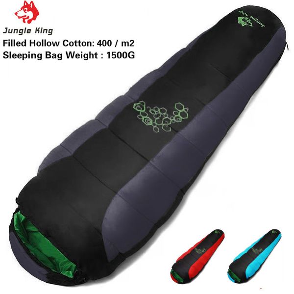 sleeping bags jungle king spring and summer filled four-hole cotton bag outdoor hiking camping mummy 1.5 kg 3 colors
sleeping bags jungle king spring and summer filled four-hole cotton bag outdoor hiking camping mummy 1.5 kg 3 colors