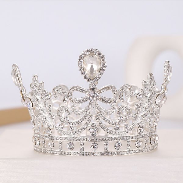 forseven baroque gold/silver crystal tiaras hair jewelry rhinestone full circle crown headpiece wedding hair accessories jl, Golden;white
forseven baroque gold/silver crystal tiaras hair jewelry rhinestone full circle crown headpiece wedding hair accessories jl, Golden;white