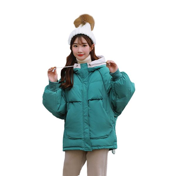 korean style 2019 new winter jacket women hooded down padded outwear female coat short warm thicken ladies parka casaco feminino, Black
korean style 2019 new winter jacket women hooded down padded outwear female coat short warm thicken ladies parka casaco feminino, Black