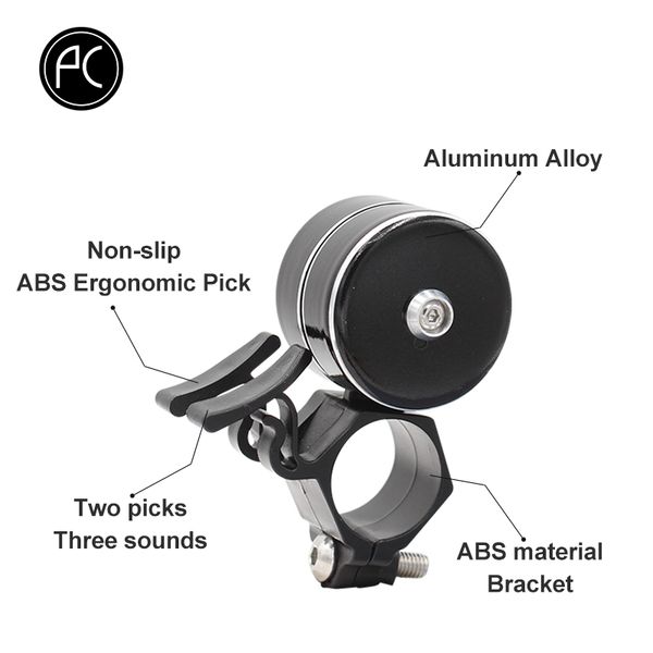 pcycling bicycle bell aluminum alloy mtb road bike horn double paddle 120 decibels cycling bell safety ring handlebar mini bells
pcycling bicycle bell aluminum alloy mtb road bike horn double paddle 120 decibels cycling bell safety ring handlebar mini bells