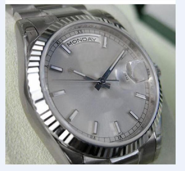 wholesale watches mechanical president with original box casual modern watches watches day date president mens 18k whit, Slivery;brown 
wholesale watches mechanical president with original box casual modern watches watches day date president mens 18k whit, Slivery;brown