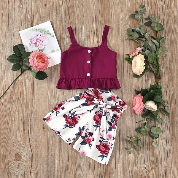 baby 2pcs sets infant kids girls summer sleeveless strap camisole tank +flower print shorts fashion outfits clothes, White
baby 2pcs sets infant kids girls summer sleeveless strap camisole tank +flower print shorts fashion outfits clothes, White