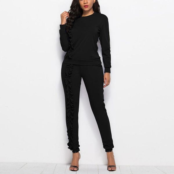 2pcs women casual stitching sweatpants set female solid color long sleeve +pants sport suit 2019 outdoor running tracksuit, Black;blue
2pcs women casual stitching sweatpants set female solid color long sleeve +pants sport suit 2019 outdoor running tracksuit, Black;blue