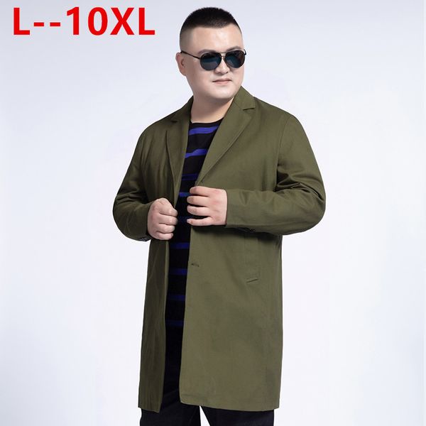 10xl 8xl 6xl 5x mens trench coat new fashion designer men long coat autumn winter single-breasted windproof slim trench men, Black
10xl 8xl 6xl 5x mens trench coat new fashion designer men long coat autumn winter single-breasted windproof slim trench men, Black