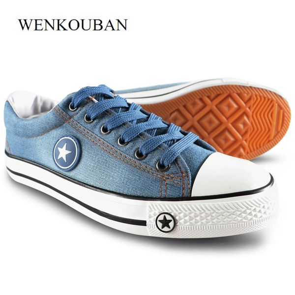 summer casual shoes men denim canvas sneakers fashion male trainers tenis masculino adulto lace up flats zapatillas hombre 2019, Black
summer casual shoes men denim canvas sneakers fashion male trainers tenis masculino adulto lace up flats zapatillas hombre 2019, Black