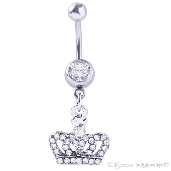 d0370-1 ( 3 colors ) crown style belly piercing body jewelry button ring ,navel ring belly bar(10pcs lot) jfb-3343, Silver
d0370-1 ( 3 colors ) crown style belly piercing body jewelry button ring ,navel ring belly bar(10pcs lot) jfb-3343, Silver