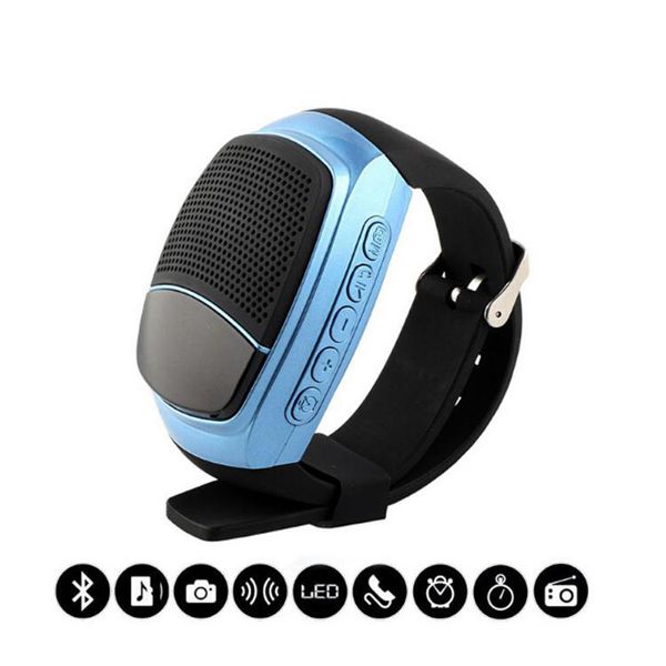 B90 Mini Bluetooth Speaker Smart Watch Speaker Wireless Subwoofers Speaker With Screen Support TF FM USB 30pcs
B90 Mini Bluetooth Speaker Smart Watch Speaker Wireless Subwoofers Speaker With Screen Support TF FM USB 30pcs