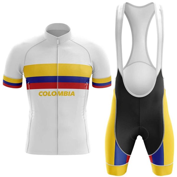 2020 summer colombia pro cycling set mtb bicycle wear maillot ropa ciclismo bike uniform cycling jersey set clothing, Black;blue
2020 summer colombia pro cycling set mtb bicycle wear maillot ropa ciclismo bike uniform cycling jersey set clothing, Black;blue
