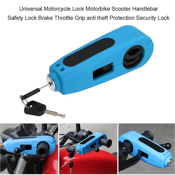 universal motorcycle lock motorbike scooter handlebar safety lock brake throttle grip anti theft protection security locks
universal motorcycle lock motorbike scooter handlebar safety lock brake throttle grip anti theft protection security locks