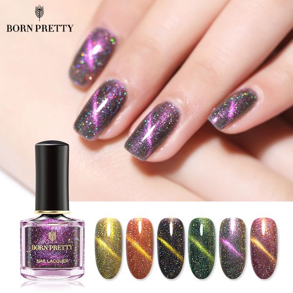 born pretty holographic cat eye nail polish 6ml shining laser nail art varnish manicure design
born pretty holographic cat eye nail polish 6ml shining laser nail art varnish manicure design