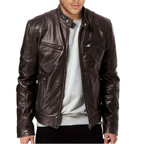 fashion new mens autumn coat pu leather black jacket street style long sleeve cool motorcycle jacket plus size m-2xl, Black;brown
fashion new mens autumn coat pu leather black jacket street style long sleeve cool motorcycle jacket plus size m-2xl, Black;brown