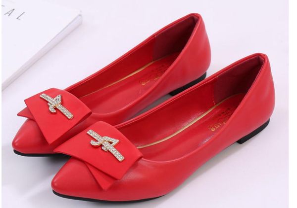 2019 bowknot women's shoes in spring and autumn with new style flat bottom pointed end shallow mouth, Black
2019 bowknot women's shoes in spring and autumn with new style flat bottom pointed end shallow mouth, Black