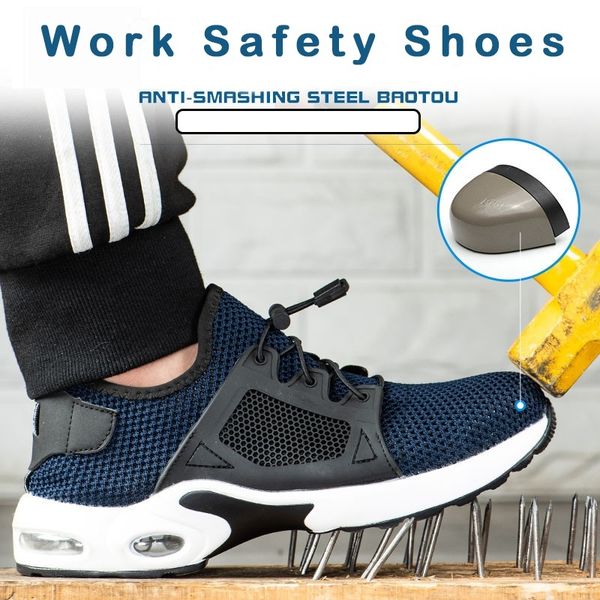 hohner men's fashion safety steel toe shoes breathable anti-smashing puncture proof work outdoor protective shoes plus 36-48, Black
hohner men's fashion safety steel toe shoes breathable anti-smashing puncture proof work outdoor protective shoes plus 36-48, Black