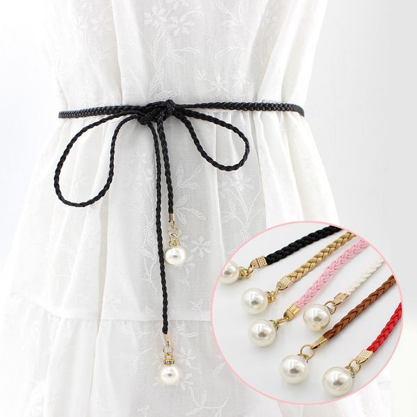 women's women tassel knot belt vintage pearl waist rope fringed waistband girdle woven waist belts female dress decorative belt, Black;brown
women's women tassel knot belt vintage pearl waist rope fringed waistband girdle woven waist belts female dress decorative belt, Black;brown