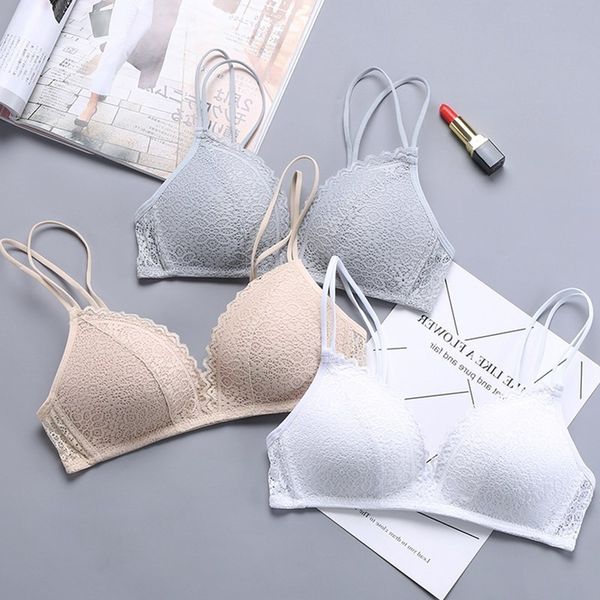 женщины underwears бесшовные бюстгальтер бесшовные мягкий bralette провода free sexy кружева бесшовные малые груди регулировка заднее закрыт, Red;black
женщины underwears бесшовные бюстгальтер бесшовные мягкий bralette провода free sexy кружева бесшовные малые груди регулировка заднее закрыт, Red;black
