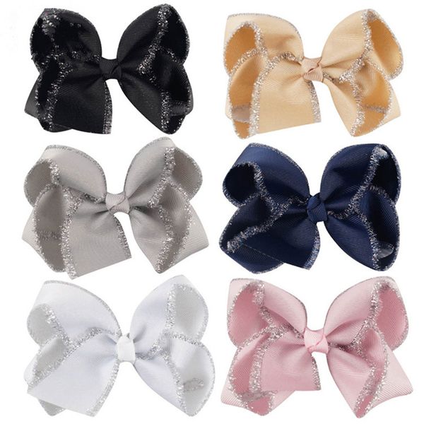 hair accessories 10pcs/lot 4inch princess ribbon bows clips hairpin girls hairbows beautiful clip headware kids, Slivery;white
hair accessories 10pcs/lot 4inch princess ribbon bows clips hairpin girls hairbows beautiful clip headware kids, Slivery;white