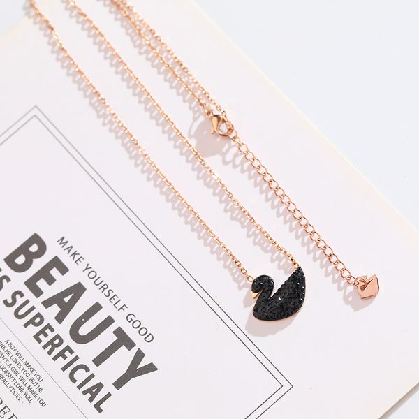 european and american fashion rose gold titanium steel black diamond animal jewelry necklace, stainless steel women necklace wholesale, Golden;silver
european and american fashion rose gold titanium steel black diamond animal jewelry necklace, stainless steel women necklace wholesale, Golden;silver