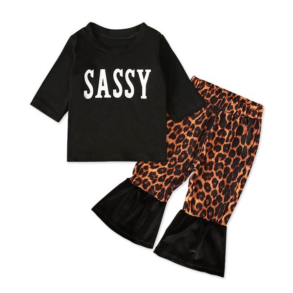 ins leopard baby girls suits letter long sleeve t shirt+leopard flared trousers 2pcs/set newborn outfits baby girl clothes infant set a9486, White
ins leopard baby girls suits letter long sleeve t shirt+leopard flared trousers 2pcs/set newborn outfits baby girl clothes infant set a9486, White
