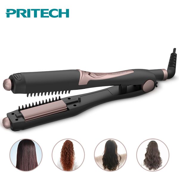 pritech 4 in 1 electric hair straightener professional curling iron hair curler for women multifuctional hair styling tool
pritech 4 in 1 electric hair straightener professional curling iron hair curler for women multifuctional hair styling tool