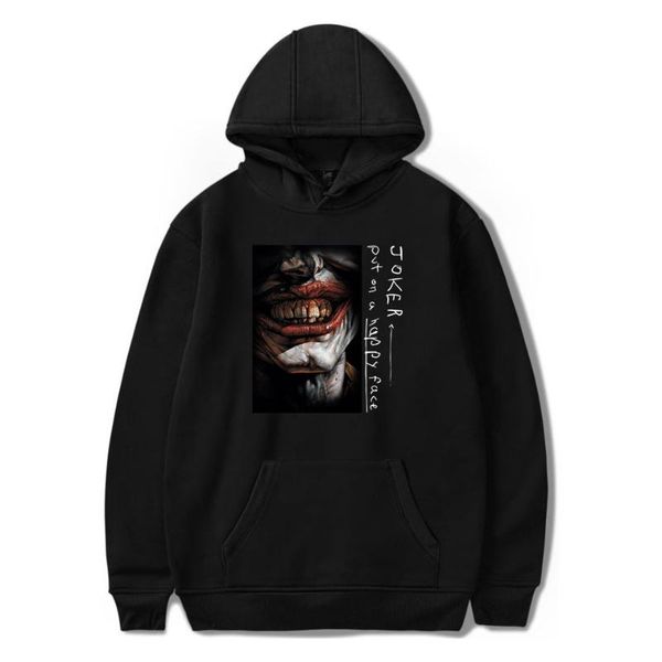 joaquin phoenix movie joker gotham fleck the joker hooded sweatshirt women/men clothes casual hoodie sweatshirt, Black
joaquin phoenix movie joker gotham fleck the joker hooded sweatshirt women/men clothes casual hoodie sweatshirt, Black