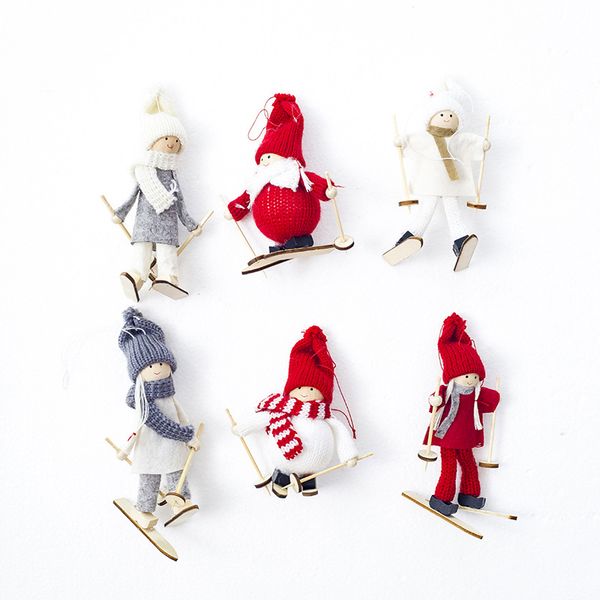 creative skiing doll hanging christmas tree pendant christmas mini wool doll decoracion navidad for home z1018 gift
creative skiing doll hanging christmas tree pendant christmas mini wool doll decoracion navidad for home z1018 gift