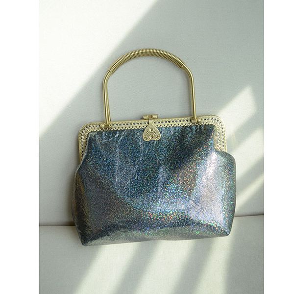 2019 angelatracy new arrival laser metal frame vintage gift blingbling girl evening retro handmade handbag women shoulder bag
2019 angelatracy new arrival laser metal frame vintage gift blingbling girl evening retro handmade handbag women shoulder bag