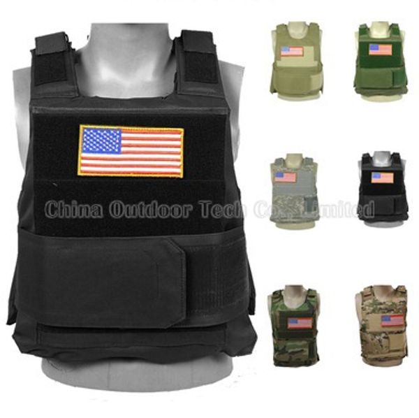 fbi police swat vest military molle combat strike plate carrier vests paintball body armor hunting training tactical vest, Black;green
fbi police swat vest military molle combat strike plate carrier vests paintball body armor hunting training tactical vest, Black;green