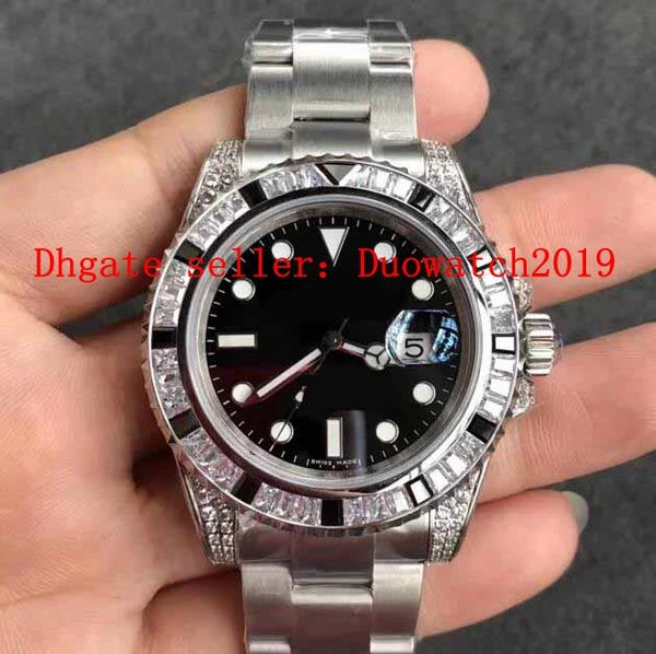 2 styles mens gs factory diamonds & gems bezel asia 2836 automatic movement black dial stainless 316l movement automatic watch, Slivery;brown
2 styles mens gs factory diamonds & gems bezel asia 2836 automatic movement black dial stainless 316l movement automatic watch, Slivery;brown