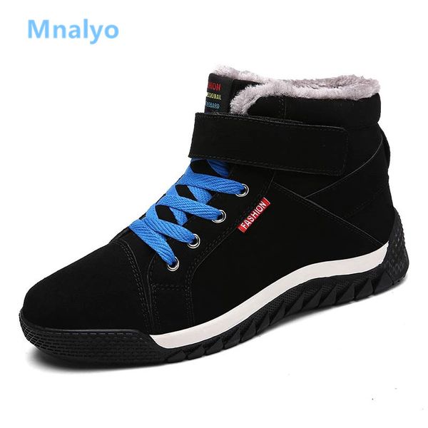 mnalyo super warm men winter boots men boots plush snow keep warm winter shoes for outdoor shoes, Black
mnalyo super warm men winter boots men boots plush snow keep warm winter shoes for outdoor shoes, Black