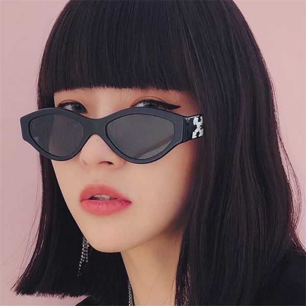 qetou cute ladies cateye sunglasses women brand vintage small round sun glasses women female oval glasses uv400, White;black
qetou cute ladies cateye sunglasses women brand vintage small round sun glasses women female oval glasses uv400, White;black