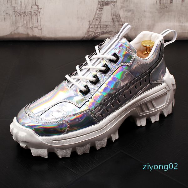 2020 новых людей способа вскользь ботинки осень bling лакированной кожи толстым дном кроссовки мужской молодежи тенденции обувь для веб-знам, Black
2020 новых людей способа вскользь ботинки осень bling лакированной кожи толстым дном кроссовки мужской молодежи тенденции обувь для веб-знам, Black