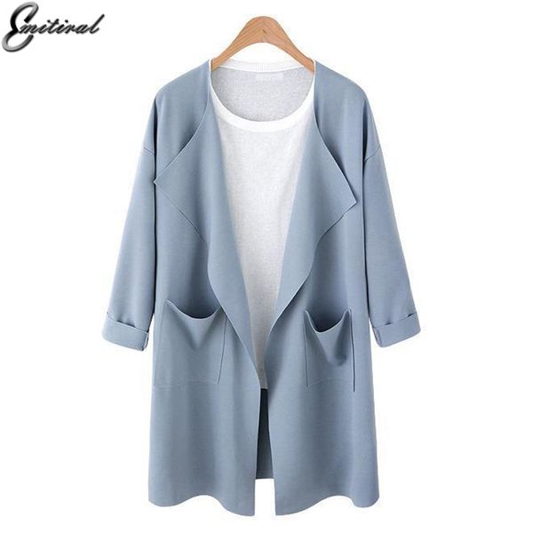 emitiral autumn winter trench coat women 2017 fashion long sleeves plus size 3xl women casual loose female coat ladies outwear, Tan;black
emitiral autumn winter trench coat women 2017 fashion long sleeves plus size 3xl women casual loose female coat ladies outwear, Tan;black