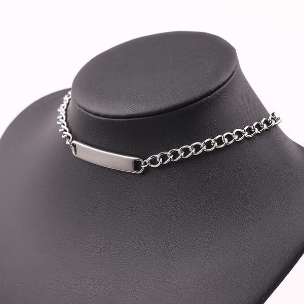 fashion hip-hop choker strip link chain necklace charm short clavicle chain cool trendy jewelry unique accessories gift, Golden;silver
fashion hip-hop choker strip link chain necklace charm short clavicle chain cool trendy jewelry unique accessories gift, Golden;silver