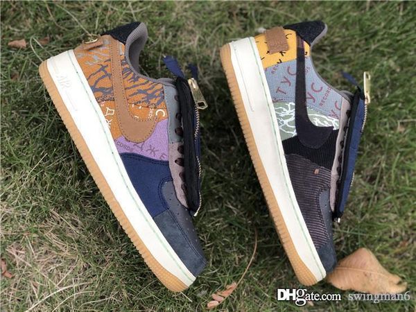 authentic travis scott x airforce1 1 low cactus jack multi color muted bronze fossil running shoes for men women sports sneaker with box
authentic travis scott x airforce1 1 low cactus jack multi color muted bronze fossil running shoes for men women sports sneaker with box