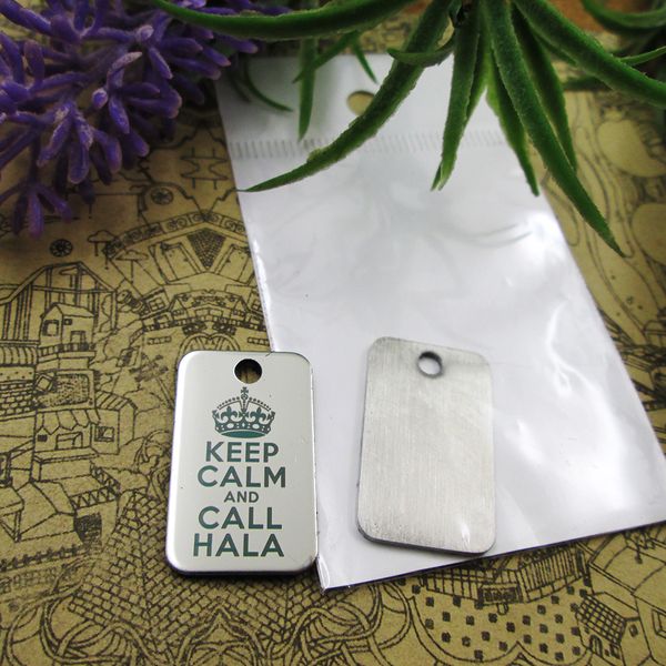 40pcs--"keep calm and call hala"stainless steel charms more style for choosing diy charms pendants for necklace, Bronze;silver
40pcs--"keep calm and call hala"stainless steel charms more style for choosing diy charms pendants for necklace, Bronze;silver