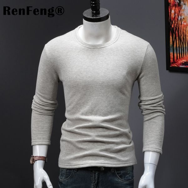 

new design plus velvet thickening men's winter slim fit undershirt male long sleeve turtleneck thermal shirt soild pullovers man, Black;brown