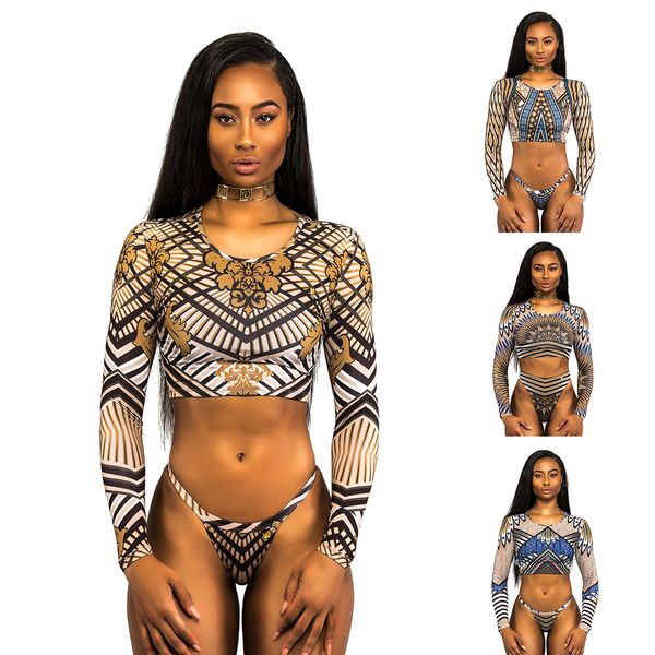 brazilian bikini swimwear women 2019 new swimsuit biquini print long sleeve swimwear set swim suit bathing maillot de bain, White;black
brazilian bikini swimwear women 2019 new swimsuit biquini print long sleeve swimwear set swim suit bathing maillot de bain, White;black