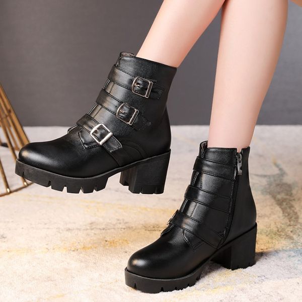 new round head knight boots thick heel high heel women short boots extra large size women's shoes 40-41 42 43 44 45 46, Black
new round head knight boots thick heel high heel women short boots extra large size women's shoes 40-41 42 43 44 45 46, Black