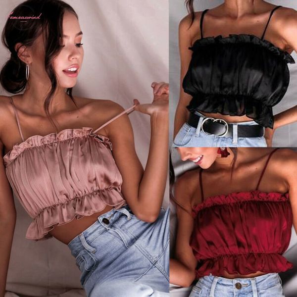 2020 новая мода женские летние сексуальные атласные майки без рукавов ruched tee женская мода повседневная горячая растениеводство топы жиле, White
2020 новая мода женские летние сексуальные атласные майки без рукавов ruched tee женская мода повседневная горячая растениеводство топы жиле, White