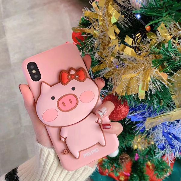 factory price shell cartoon pink pig back cases for iphone xs max xs xr x 8 7 6 6s 5 plus soft silica gel stereoscopic piglet cover case
factory price shell cartoon pink pig back cases for iphone xs max xs xr x 8 7 6 6s 5 plus soft silica gel stereoscopic piglet cover case