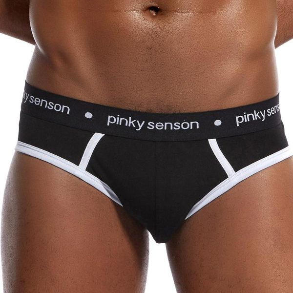 underwear men briefs printed shorts bulge pouch briefs underpants splicing pure color underwear mens brief ropa interior hombre, Black;white
underwear men briefs printed shorts bulge pouch briefs underpants splicing pure color underwear mens brief ropa interior hombre, Black;white