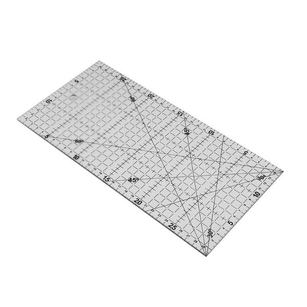 30 x 15cm big size thick cloth patchwork sewing diy tool ruler quilting tools thick acrylic fabric cloth ruler, Black
30 x 15cm big size thick cloth patchwork sewing diy tool ruler quilting tools thick acrylic fabric cloth ruler, Black