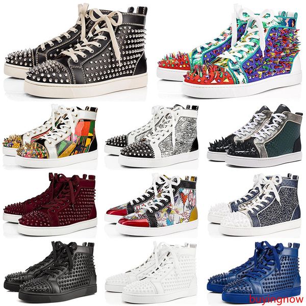 new fashion luxury mens designer shoes s casual men women studded spikes flat party patent platform genuine leather sneakers
new fashion luxury mens designer shoes s casual men women studded spikes flat party patent platform genuine leather sneakers