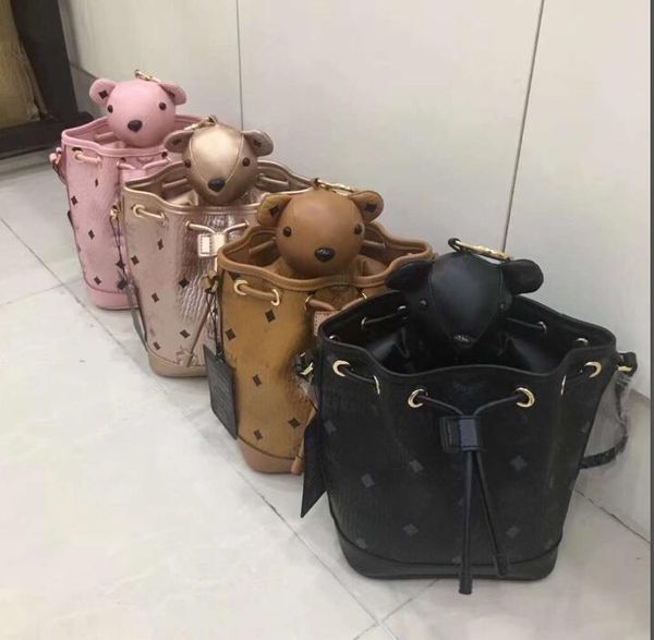 Горячий корейский медведь классическая сумка-ведро, модная женская высококачест
Горячий корейский медведь классическая сумка-ведро, модная женская высококачест
