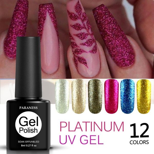 1pc holographic glitter gel nail polish 8ml for nail art manicure hybrid gel varnishes need base coat for poly lacquer, Red;pink
1pc holographic glitter gel nail polish 8ml for nail art manicure hybrid gel varnishes need base coat for poly lacquer, Red;pink