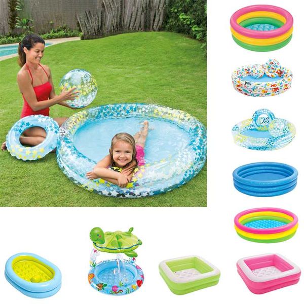 Children Inflatable Swimming Pool Baby Play Pool Kids Toy Paddling Play Ocean Ball Newborn Bathtub Swim Tubs Indoor Outdoor